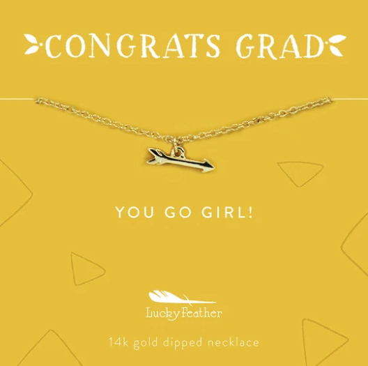 Grad Necklace - You Go Girl!