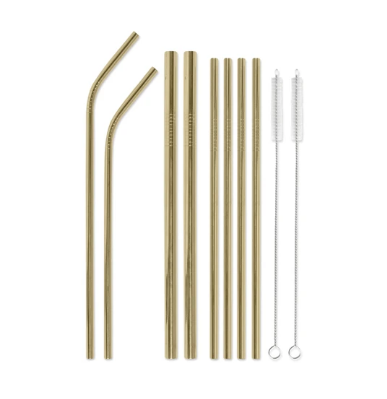 Sippity Doo Dah Stainless Steel Straw Set