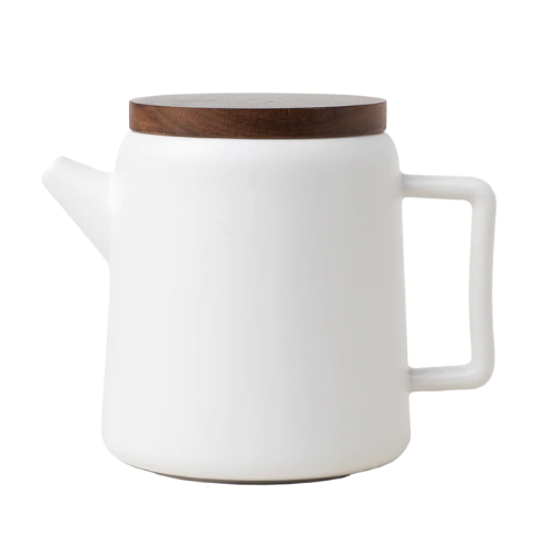 Ceramic Pour Over 32oz - White Matte